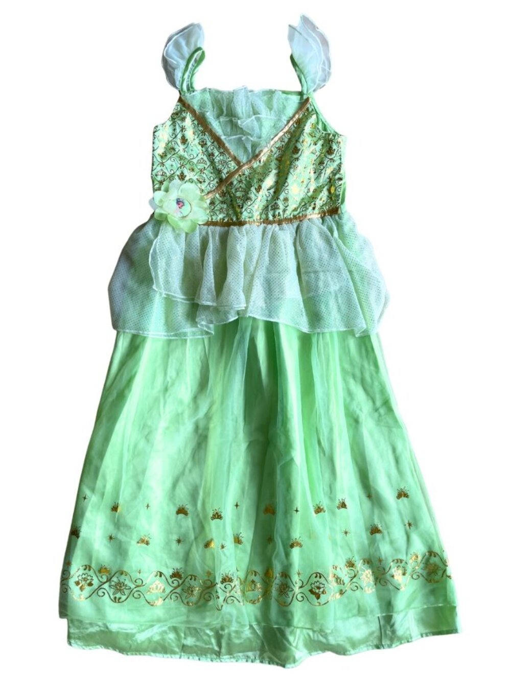 Disney Parks Official Tiana Girl's Princess & the Frog Dress - Sz 9/10